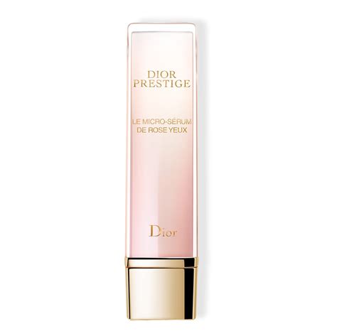 dior prestige le micro-sérum de rose yeux|Dior prestige eye serum.